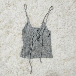 AEO knit crop top